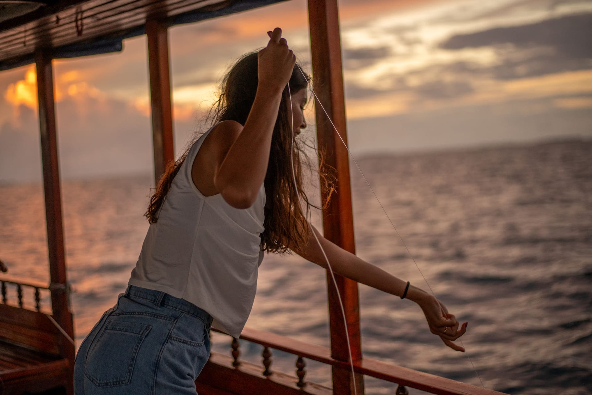 Kudafushi Resort & Spa Maldives - Fishing Sunset