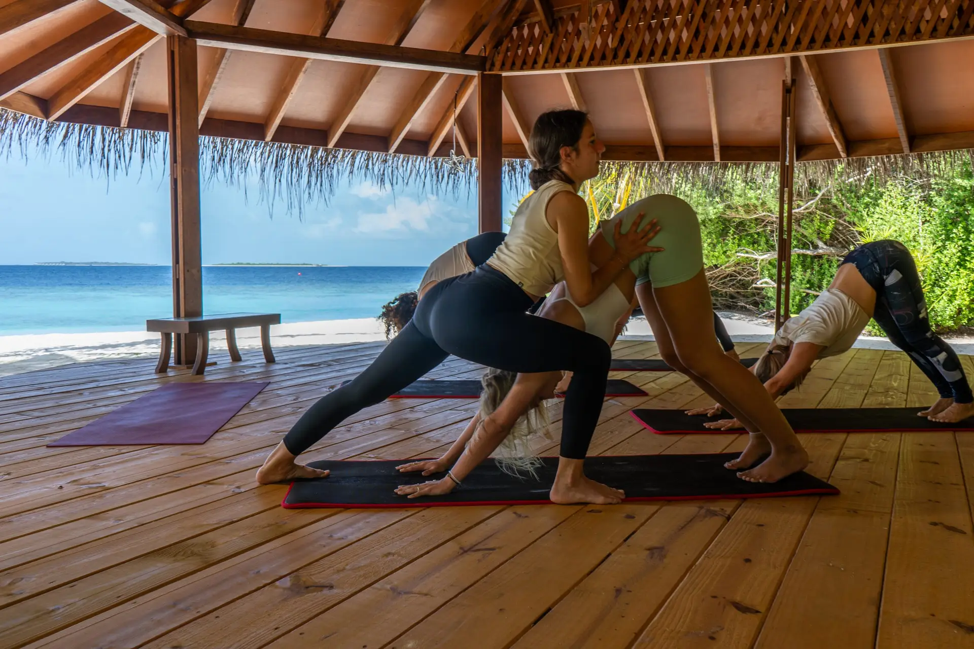 Yoga Session Maldives